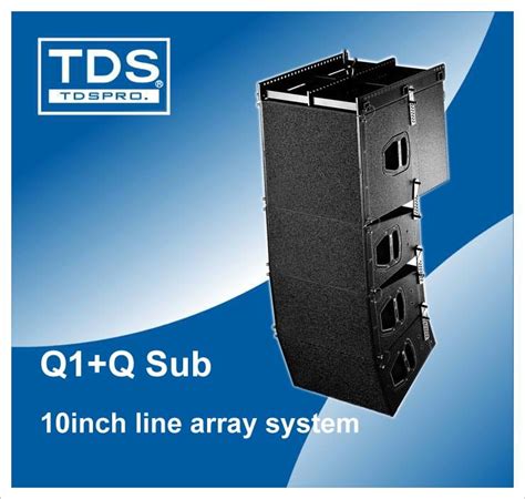 Line Array Speaker Q1 Q Sub Compact Line Array System China Line