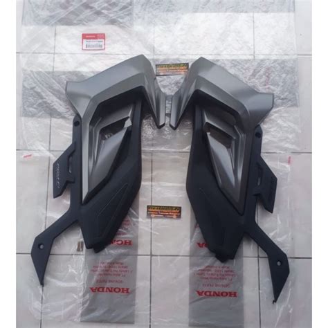 Jual SHROUD SET INNER CB150R NEW V4 COVER BODY ABU ABU SAMPING KUPINGAN