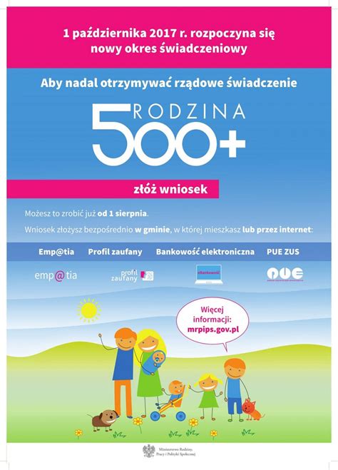 Program Rodzina 500 plus złóż wniosek Aktualności Ostrołęka