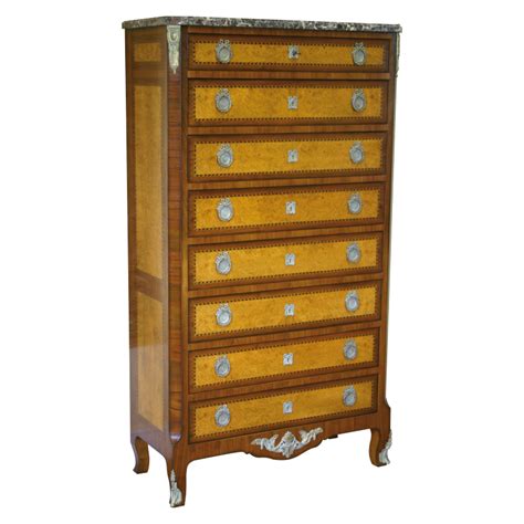 Chiffonnier Style Louis XVI Hache Louis XVI Ateliers Allot