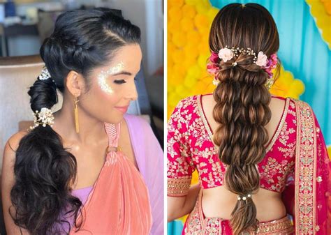 Indian Bridal Braid Hairstyles