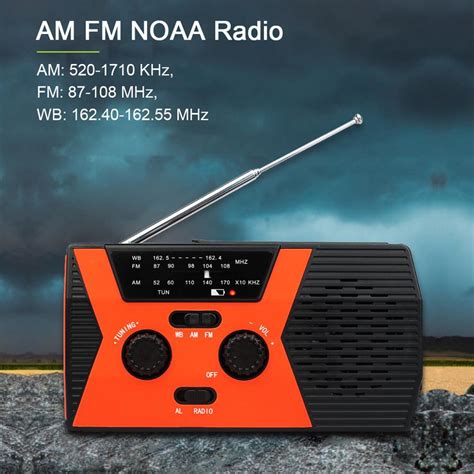 RETEKESS HR12W FM AM NOAA SOS Portable Emergency R... – Grandado