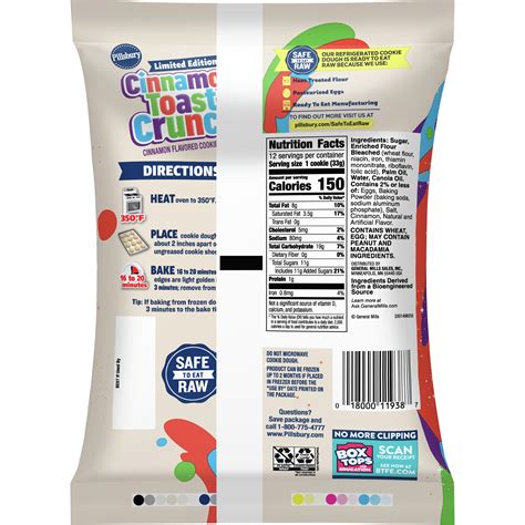 Cinnamon Toast Crunch Nutrition Facts Label Besto Blog