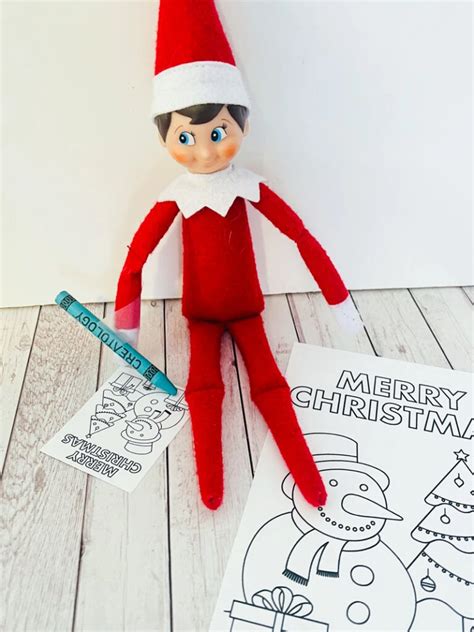 Free Printable Elf Props Pjs And Paint