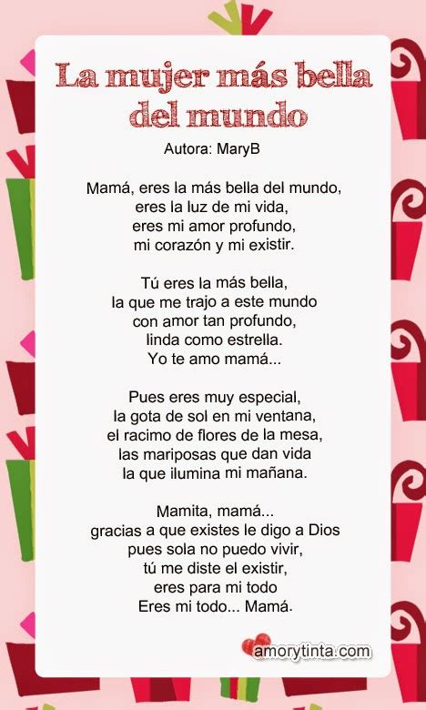 Poemas A La Madre Mother Poems Mothers Day Poems Spanish Mothers