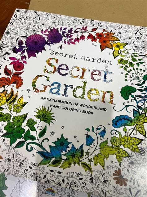 Secret Garden Coloring Book on Carousell