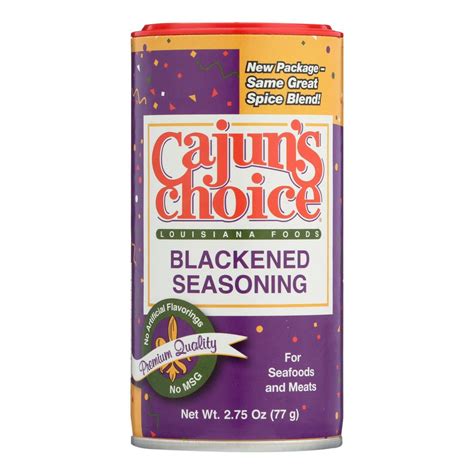 Cajun S Choice Blackened Seasoning Oz Packages Walmart