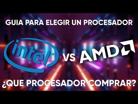 Antes De COMPRAR Un PC MIRA ESTO Que Procesador Comprar 2020