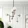 Joss Main Newport Light Dimmable Sputnik Modern Linear Chandelier