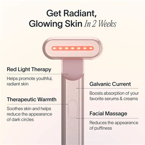 Solawave 4 In 1 Red Light Therapy Skincare Wand And Activating Serum Kit