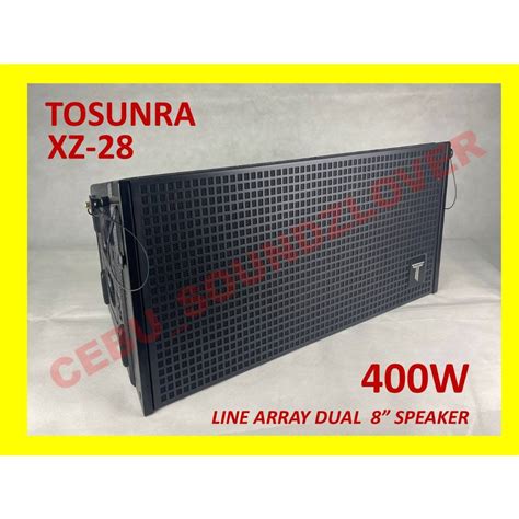 Tosunra Professional Dual Inches Line Array Speaker Xz Shopee