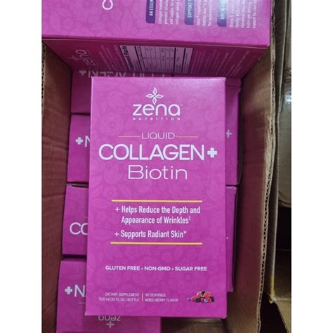 🌼🌼 Collagen Dạng Nước Zena Nutrition Liquid Collagen Biotin Shopee Việt Nam