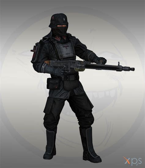 Wolfenstein Deathsheads Commando By Bringess Wolfenstein Soldier