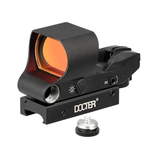 Red Dot Sight Optics Ravage 1x28x40 Red Dot Rifle Scope 4 Reticle Reflex Sight with 20mm Weaver ...