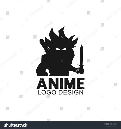 Anime Logo Design Black Clover Stock Vector (Royalty Free) 1555060751 ...