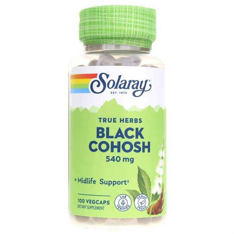 Black Cohosh 540 Mg Solaray