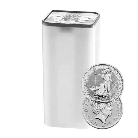 2023 Great Britain 1oz Silver Britannia (Tube of 25 Coins)