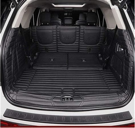 Full Set Car Trunk Mats For Ford Explorer 6 7 Seats 2020 Durable Boot