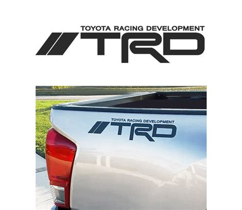 Toyota Trd Off Road Racing Tacoma Tundra Truck Offroad Pair Decal