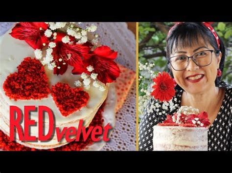 Bolo Red Velvet Semi Naked Cake Especial Dia Das M Es Dika Da Naka