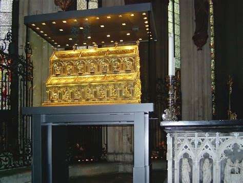 The Shrine Of The Three Kings In Cologne Cathedral Is The Largest