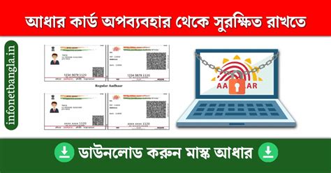 Mask Aadhaar Card ডাউনলোড করুন অন্য কেউ আপনার আধার কার্ড অপব্যবহার