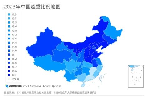 2023年中国肥胖地图来了！这些常见的并发症，你中招了吗？