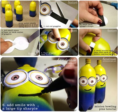 DIY Minion Bowling - DIY Craft Projects