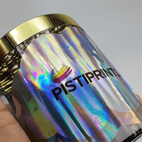 Metallic Label Sticker Printing in Singapore | PistiPrints