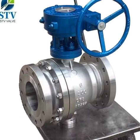 Trunnion Mounted Ball Valve Inch Lb Rf End China Valve