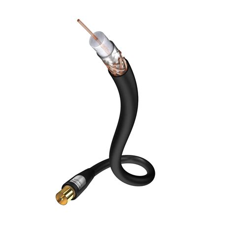 Coax antenna cable - 1.5 m | 90 dB double shielding, gold-plated ...