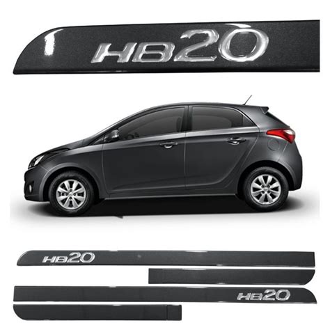 Jogo Friso Lateral Hyundai Hb20 Cor Original Personalizado