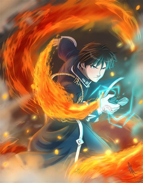 Roy Mustang Fanart On Behance