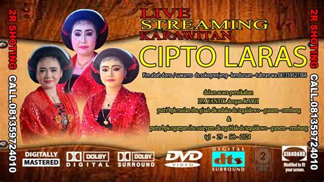 STREAMING MALAM TAYUB CIPTO LARAS SHOW DS TEGALDOWO GUNEM REMBANG