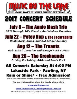 Pawling Recreation MUSIC BY THE LAKE