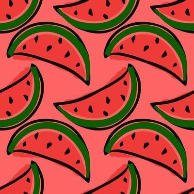 Watermelon Pattern Vector Art, Icons, and Graphics for Free Download