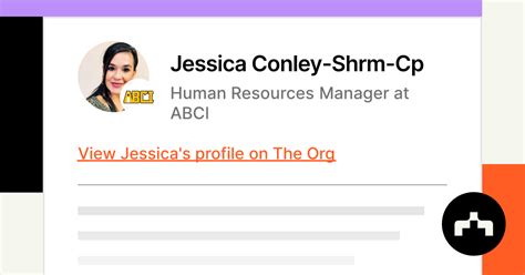 Jessica Conley Shrm Cp Human Resources Manager At Abci The Org