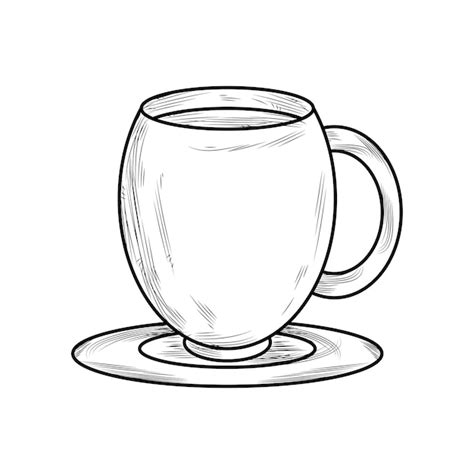 Cup clipart black white Vectors & Illustrations for Free Download | Freepik