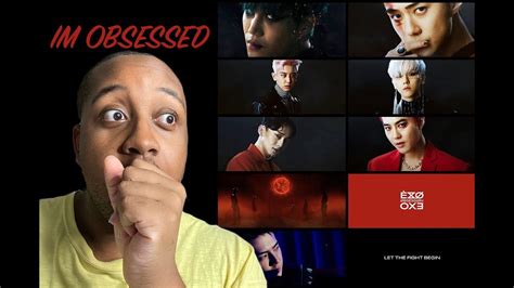 REACTION EXO 엑소 Obsession MV YouTube