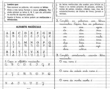 Resultado de imagem para atividade letras maiúsculas e minúsculas