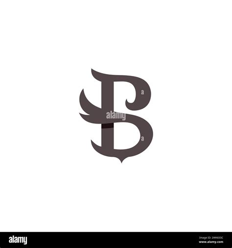 B Wing Logo Letter B Initial Logo Design Stock Vector Image Art Alamy