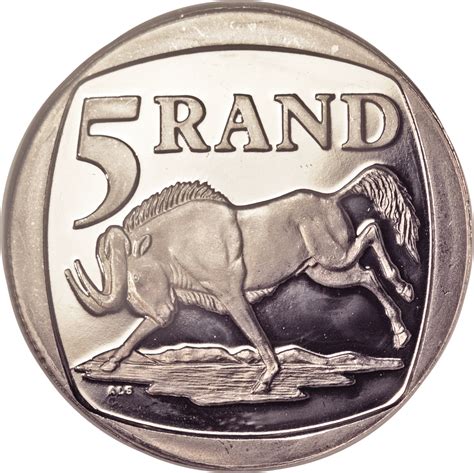 Five Rand 2000 Mandela, Coin from South Africa - Online Coin Club