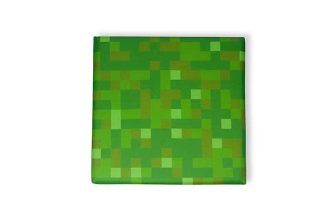 Minecraft Grass Block Storage Cube Organizer Minecraft Storage Cube Grass Block From