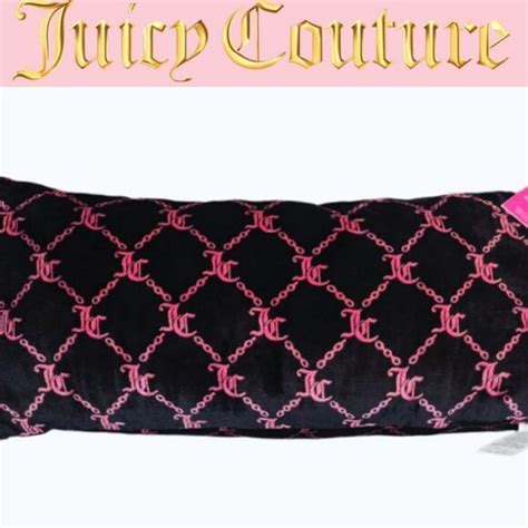 Juicy Couture Bedding Juicy Couture Home Jc Logo Chains Plush Body Pillow Poshmark