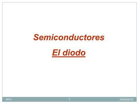 El Diodo Ppt