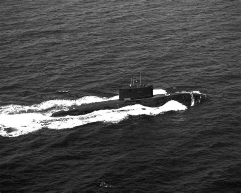 A Starboard View Of A Soviet Built Kilo Class Submarine Of The Indian