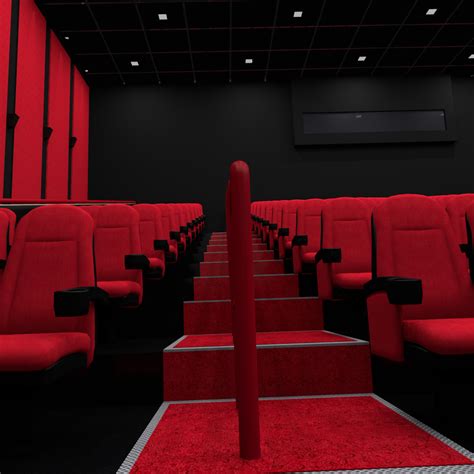 3d model of movie theater