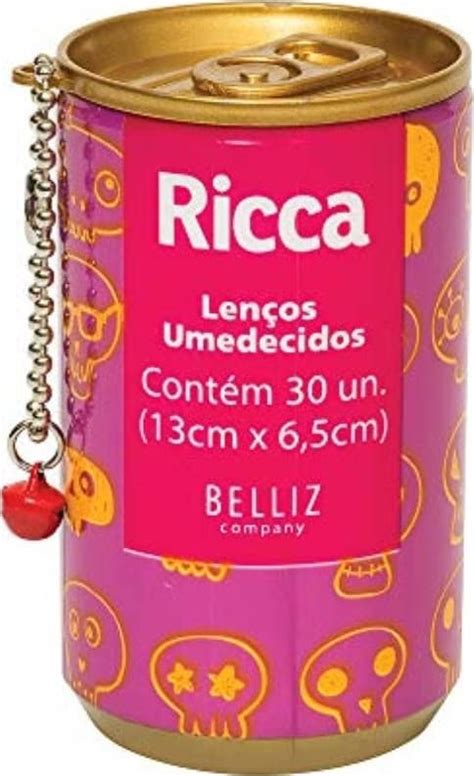 Kit Ricca Lenços Umedecidos Beleza na Web