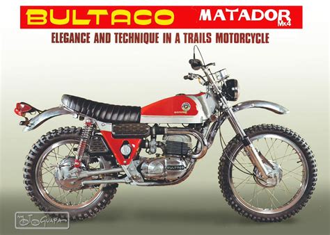 Bultaco Matador | Trail motorcycle, Enduro motorcycle, Bultaco motorcycles