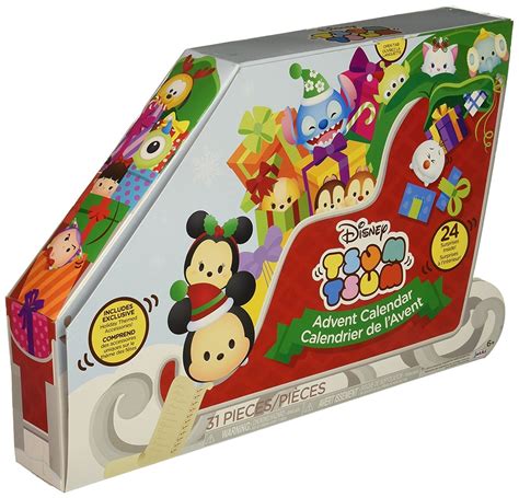 Tsum Tsum Disney Countdown To Christmas Advent Calendar Playset The